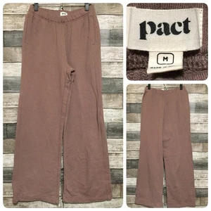 Pact Felpa Gamba Larga Donna M Marrone Pull On (Cucitura 30) - Foto 1 di 10
