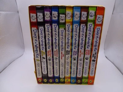 Diary of a Wimpy Kid 10 book boxset - Image 1 of 4