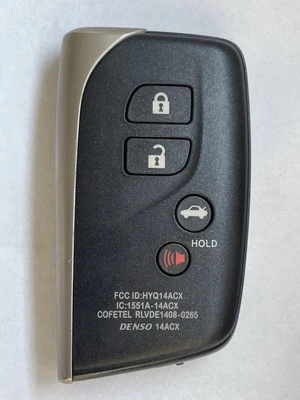 2013 2014 2015 2016 2017 LEXUS LS460 LS400h БЕСКЛЮЧЕВОЙ ПУЛЬТ ДИСТАНЦИОННОГО УПРАВЛЕНИЯ HYQ14ACX 100% OEM 🟠 - Изображение 1 из 4