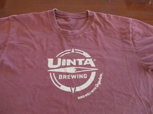 UINTA BREWING COMPANY GOES WELL WITH ANYWHERE T-SHIRT XL SALT LAKE CITY UTAH - Picture 1 of 7