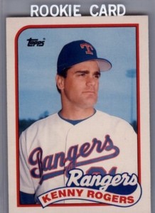 1989 Topps Traded Kenny Rogers card #104T Texas Rangers Baseball Mint 0938