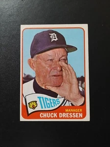 1965 Topps  #538 Chuck Dressen MGR Hi #  No Creases No Wrinkles Free Shipping   - Picture 1 of 2