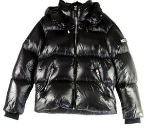 NEW Mackage Men's Kent Short Hooded Puffer Coat In Black SZ 44 #DC280 - Picture 1 of 8