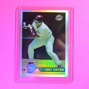 1996 Topps Chrome REFRACTOR ,Card #197 TONY GWYNN Padres, HOF