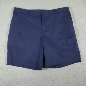Pebble Beach Shorts Mens Size 40 Blue Casual Golf Flat Front Chino * - Picture 1 of 9