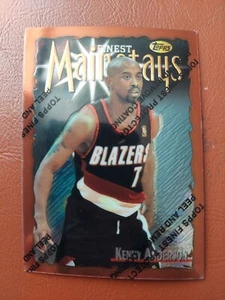 1996-97 Topps Finest #199 Kenny Anderson Portland Trail Blazers Card - Picture 1 of 2