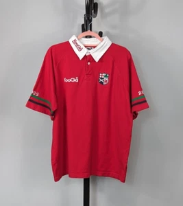 Kooga Red And White Rugby Polo Top 2005 New Zealand Size L Large - Picture 1 of 7