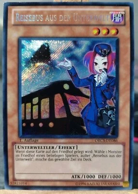 REISEBUS AUS DER UNTERWELTLER - ORCS-DE086 Secret Rare / 1. Auflage Near Mint  - Bild 1 von 3