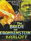 Boris Karloff - Panna młoda Frankensteina Film NOWY METALOWY ZNAK- 12x16" Darmowa wysyłka
