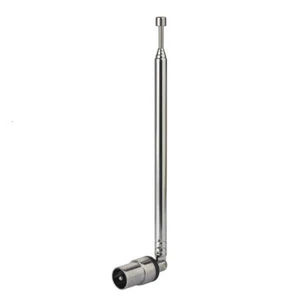 Replacement Telescopic Aerial TV Radio DAB AM/FM Car TV Tuner Antenna 5 Sections - Picture 1 of 10