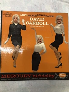 David Carroll Let's Dance Dance Dance Record Album Vinyl LP - Foto 1 di 3