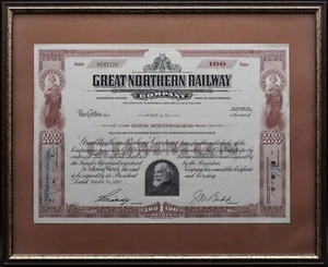 P6 GREAT NORTHERN RAILWAY COMPANY 100 SHARES - Bild 1 von 3