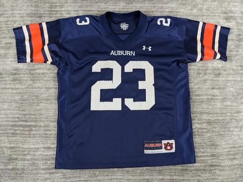 Under Armour Auburn Tigers Football Jersey #23 Size Youth Medium Cover
