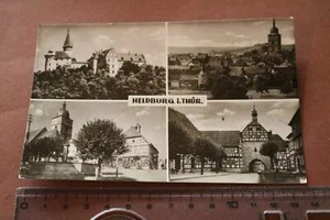 tolle alte Karte - Heldburg in Thüringen  50-70er Jahre ? - Picture 1 of 2