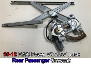 Crew Cab Rear Right Power Window Regulator 1999-2012 Ford F250 F350 - Picture 1 of 12