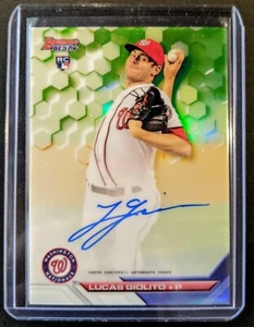 Lucas Giolito 2016 Bowman's Best Auto Refractor Rookie Chicago White Sox - Imagen 1 de 2