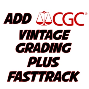 CGC VINTAGE GRADING SERVICE + FAST TRACK ADD-ON - Picture 1 of 1