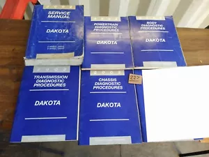 Dodge Dakota 2002 fabricante de equipos originales manual de servicio de fábrica taller reparación y juego de diagnóstico - Imagen 1 de 3