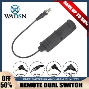 WADSN Tactical Remote Dual Druckschalter SF Stecker 2,5 mm für PEQ DBAL NGAL - Bild 1 von 14