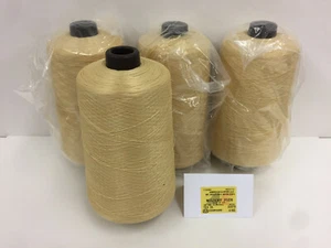 A & E Wildcat Plus Tex35, Champagne 32070, 4ea/16oz Textured Polyester Thread - Picture 1 of 5