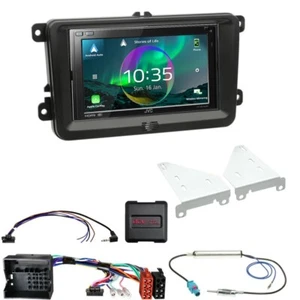 JVC KW-M875DBW - 6.8" CarPlay Android Stereo Upgrade for VW Golf V Mk5 2003-2009 - Picture 1 of 1