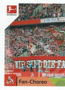 Topps Bundesliga 20/21 Stickers Oficiales 2020/2021 Nr. 202 Fan-Choreo 1 - Picture 1 of 1