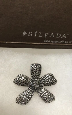 Colgante Flor Plata de Ley 925 Silpada S1101 Foto 1 de 3