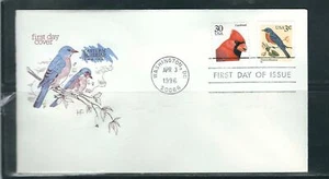 US SC # 3033 Eastern Bluebird FDC. HF Cachet - Picture 1 of 1