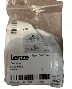 NUOVO Lenze EWS0006. Connettore. Spedizione veloce con UPS FEDEX DHL DPD - Foto 1 di 1