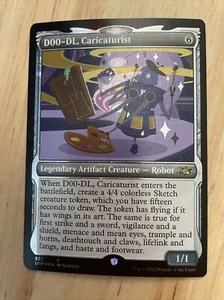 MTG D00-DL, Caricaturist SHOWCASE GALAXY FOIL #525 Unfinity UNF NM/M - Picture 1 of 1
