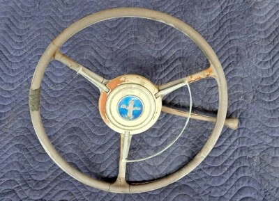 1940 Chrysler Steering Wheel Horn Ring Button 40 Custom Royal Windsor Hotrod  - Image 1 of 4