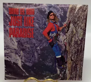 David Lee Roth - Just Like Paradise & The Bottom Line 7" 45 RPM 1987 Mint - Foto 1 di 11