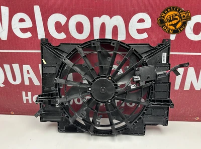 Jaguar XE XF 2016-2020 - Conjunto de ventilador de refrigeración del radiador del motor 400 W OEM 61 millas Foto 1 de 4