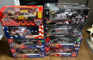 Lot of 8 Cars-Dale Earnhardt #3 / Dale Earnhardt Jr #8 Diecast 1:24 - Picture 1 of 13
