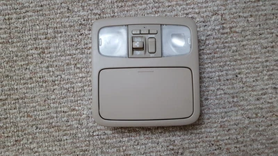 04-07 Toyota Highlander Overhead Console Dome Map Light Sunroof Switch Beige - Image 1 of 4