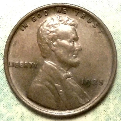 1925 Wheat Cent BU BRILLIANT UNCIRCULATED Brown RARE Swirling Luster! BeautyFULL - Image 1 of 3