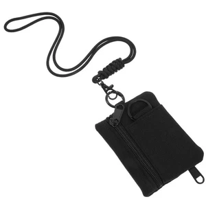 Lanyard Wallet for Women Card Holder Around Neck Outdoor Small Bag Man - Picture 1 of 10