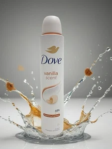 Dove Antiperspirant Deodorant, Vanilla Scent, 200ml, 48h Long-lasting Fragrance - Picture 1 of 2