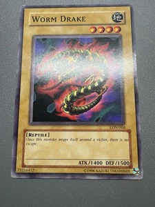 Yu-Gi-Oh! Worm Drake Unlimited Common LON-004 HP - Picture 1 of 16