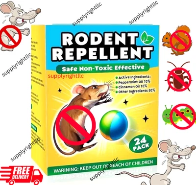 Vamoose Natural Rodent Repellent - 24 Pack - Image 1 of 4