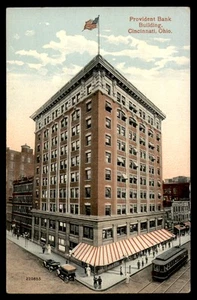 Postcard Provident Bank Building, Cincinnati, Ohio - Picture 1 of 2