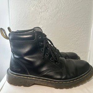 Botas al tobillo Dr Martens Cartor de cuero negras Air Wair para hombre talla 9 para mujer talla 10 - Imagen 1 de 10