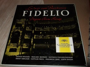 FRICSAY : BEETHOVEN FIDELIO PROMO ONLY WHITE LABEL 2LP BOX 1960 DGG 18391 GERMAN - Bild 1 von 3