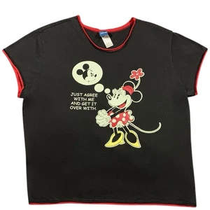 Vintage 90er Damen Disney Minnie Mouse T-Shirt Gr. XL - Bild 1 von 5