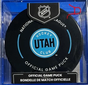 2024-25 First Ever Utah Hockey Club NHL Official Game Puck (No Trackers) - Bild 1 von 2