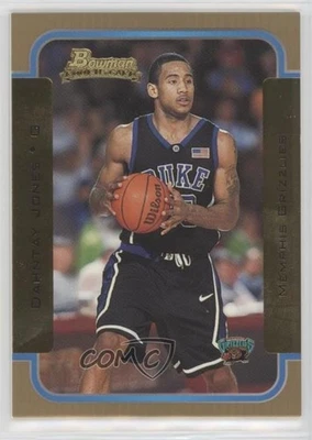 2003-04 Bowman Rookies & Stars Rookies Gold Dahntay Jones #115 RC - Image 1 of 2