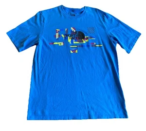 The North Face Wall Climbing Short Sleeve T-Shirt Light Blue Men’s Large  - Foto 1 di 7
