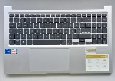Asus Vivobook 15 X1505V Handauflage Tastatur QWERTY Touchpad 13N1-ECA0D01 - Bild 1 von 4