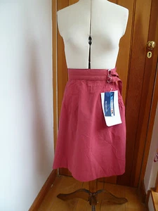 TRESPASS BESS PLEATED FULL WALKING SUMMER SKIRT RASPBERRY PINK LILAC MEDIUM BNWT - Picture 1 of 6
