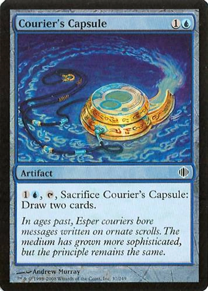 MTG - Shards of Alara - Courier's Capsule - Foil - NM - Image 1 of 1